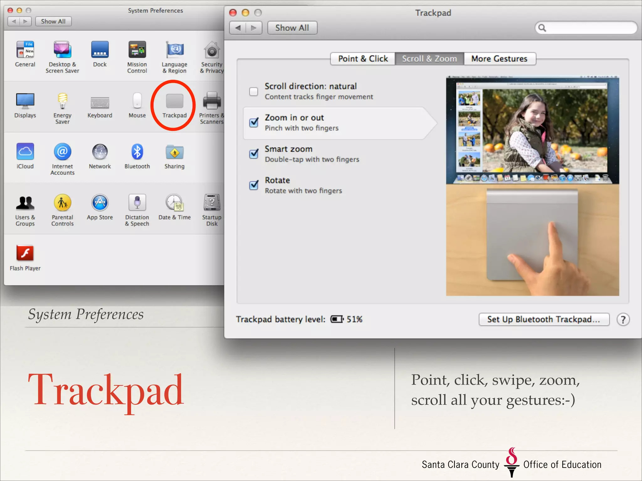 System Preferences

Mission Control

Overview of open windows

 