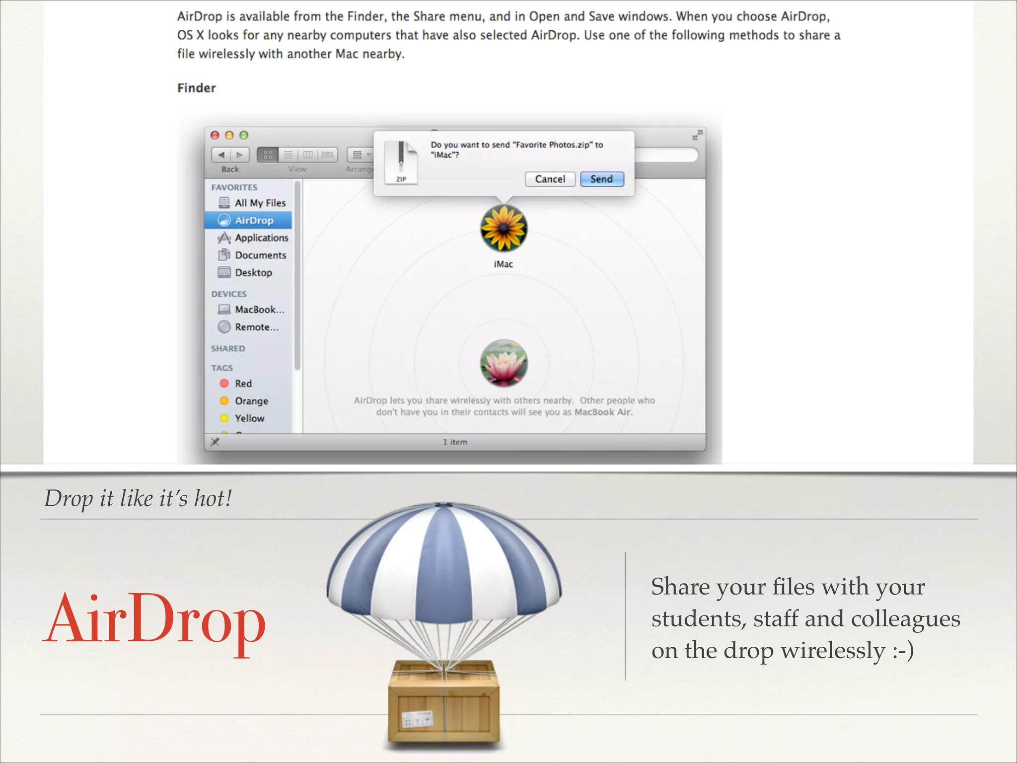 System Preferences

Accessibility

Display, Zoom, VoiceOver,
Audio, Captions, Speakable
Items and so much more!

 