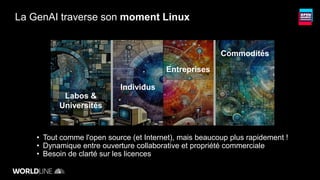 Open Source Experience 2024 - D'OpenAI à Opensource AI | PPT