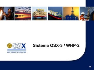 Sistema OSX-3 / WHP-2



                        18
 