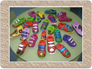 Os   zapatiños  de  cores. mostra