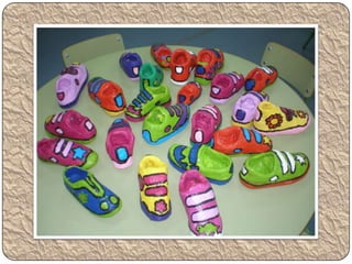 Os   zapatiños  de  cores. mostra