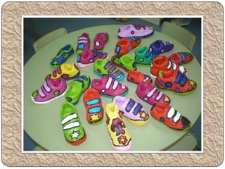 Os   zapatiños  de  cores. mostra