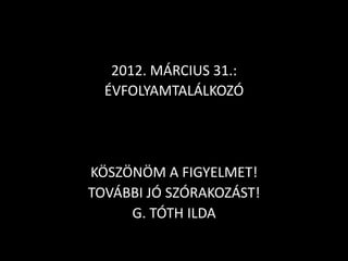 Osztalytalalkozo