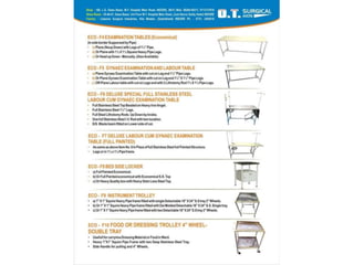OT Surgical Aids Catalogue