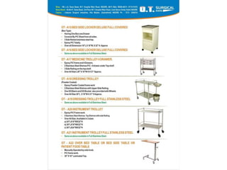 OT Surgical Aids Catalogue