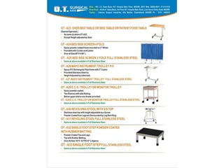 OT Surgical Aids Catalogue