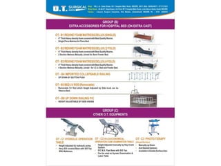 OT Surgical Aids Catalogue
