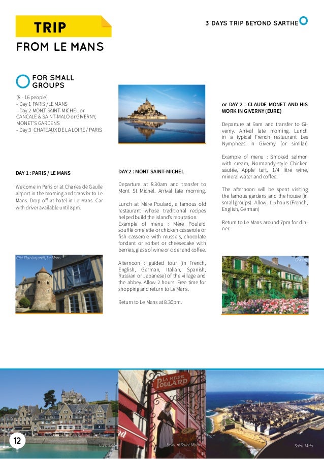 french travel brochure