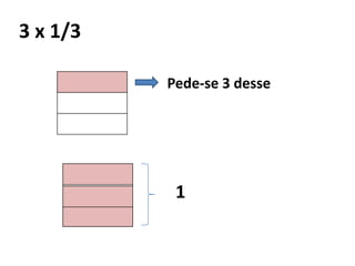 3 x 1/3Pede-se 3 desse1