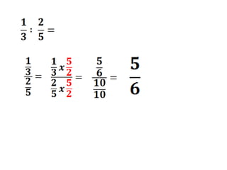 Sabemos que o elemento neutro da multiplicação e da divisão é 1.