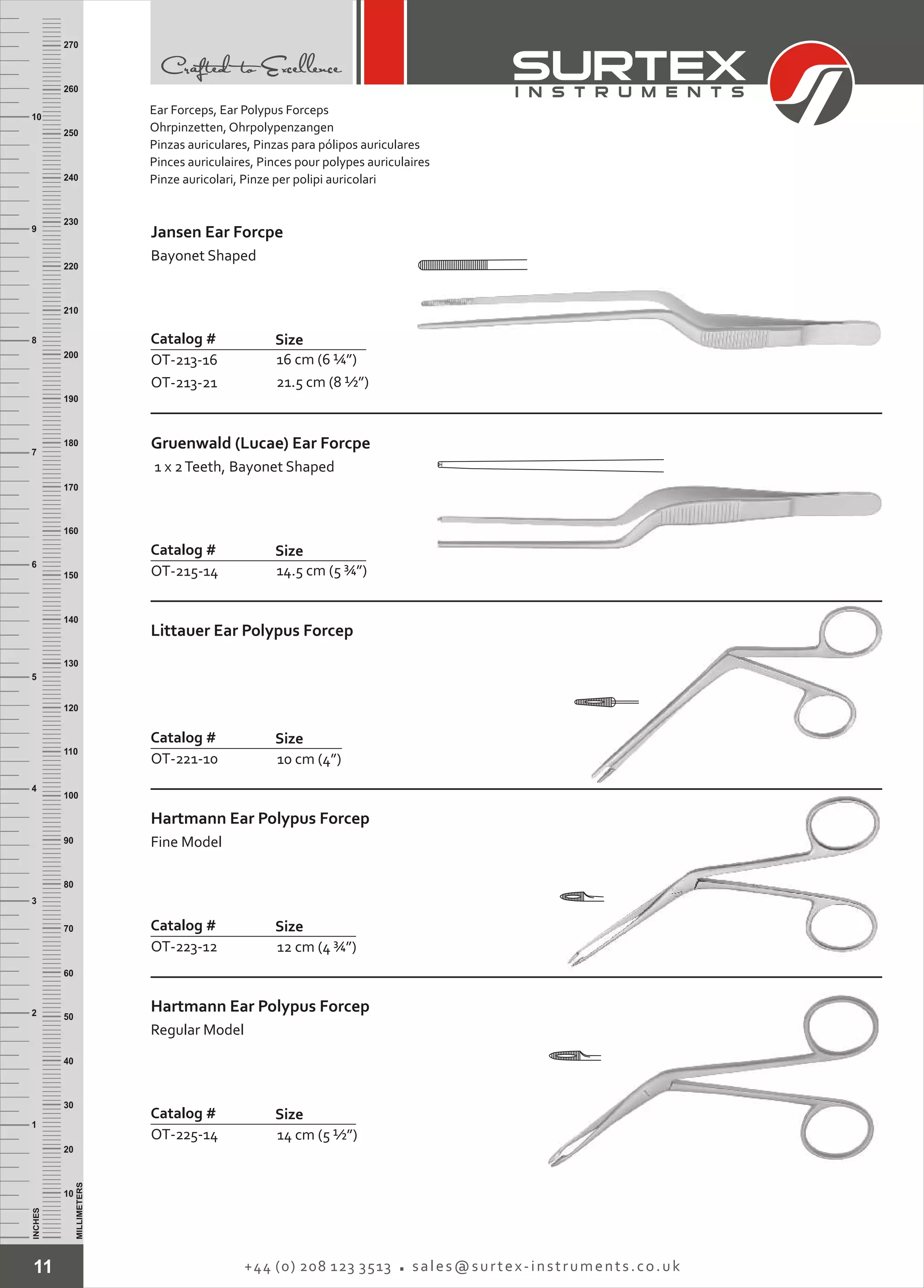 Loop Ent Instruments Labeled ENT Instruments | Tonsillectomy & Tracheostomy | PDF