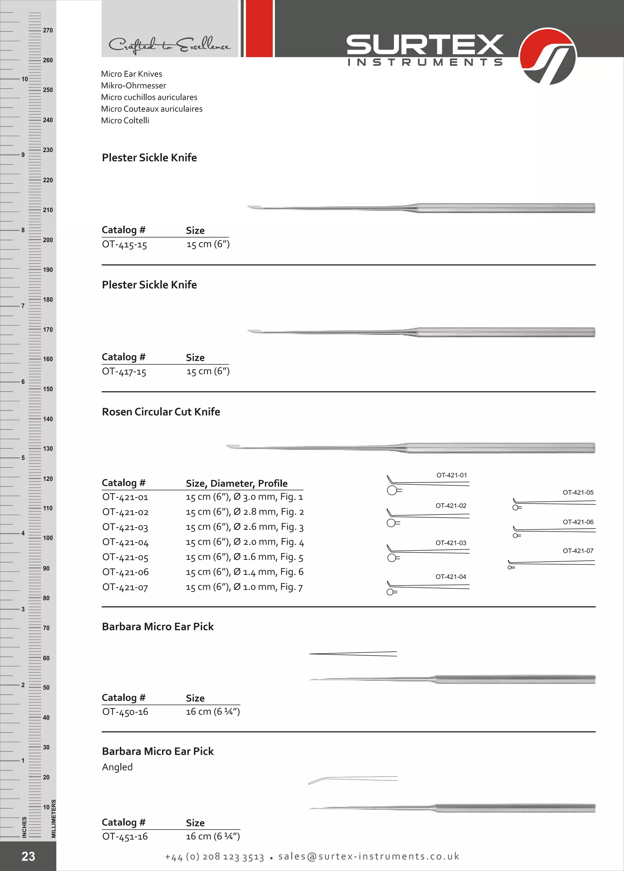 ENT Instruments | Tonsillectomy & Tracheostomy | PDF