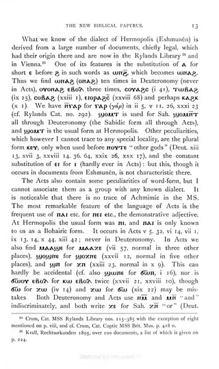 Coptic Deuteronomy, Jonah, and Acts of the Apostle | PDF