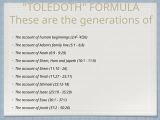 Toledoth Jesu OT1 old testament book of the biblelesson.pptx