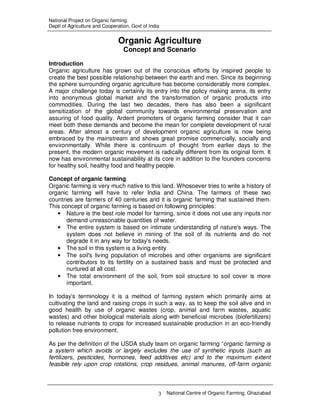 Organic Agriculture in India | PDF