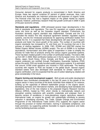 Organic Agriculture in India | PDF