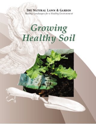 The Natural Lawn & Garden

Healthy Landscapes for a Healthy Environment

Growing
Healthy Soil

 