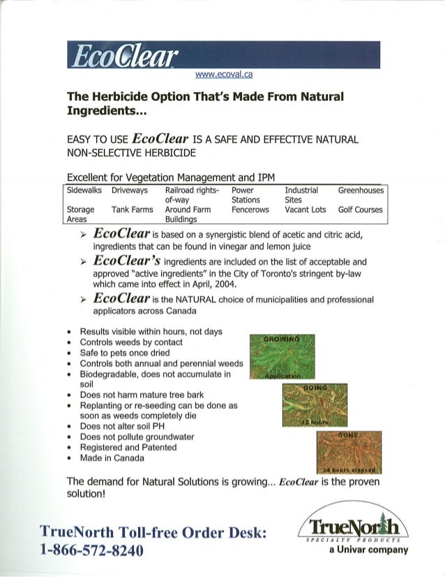 Making Natural Herbicide