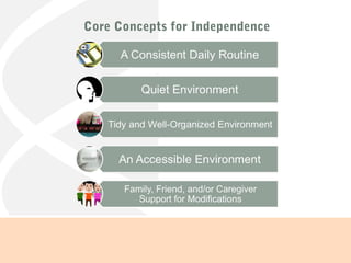 Core Concepts for Independence
 