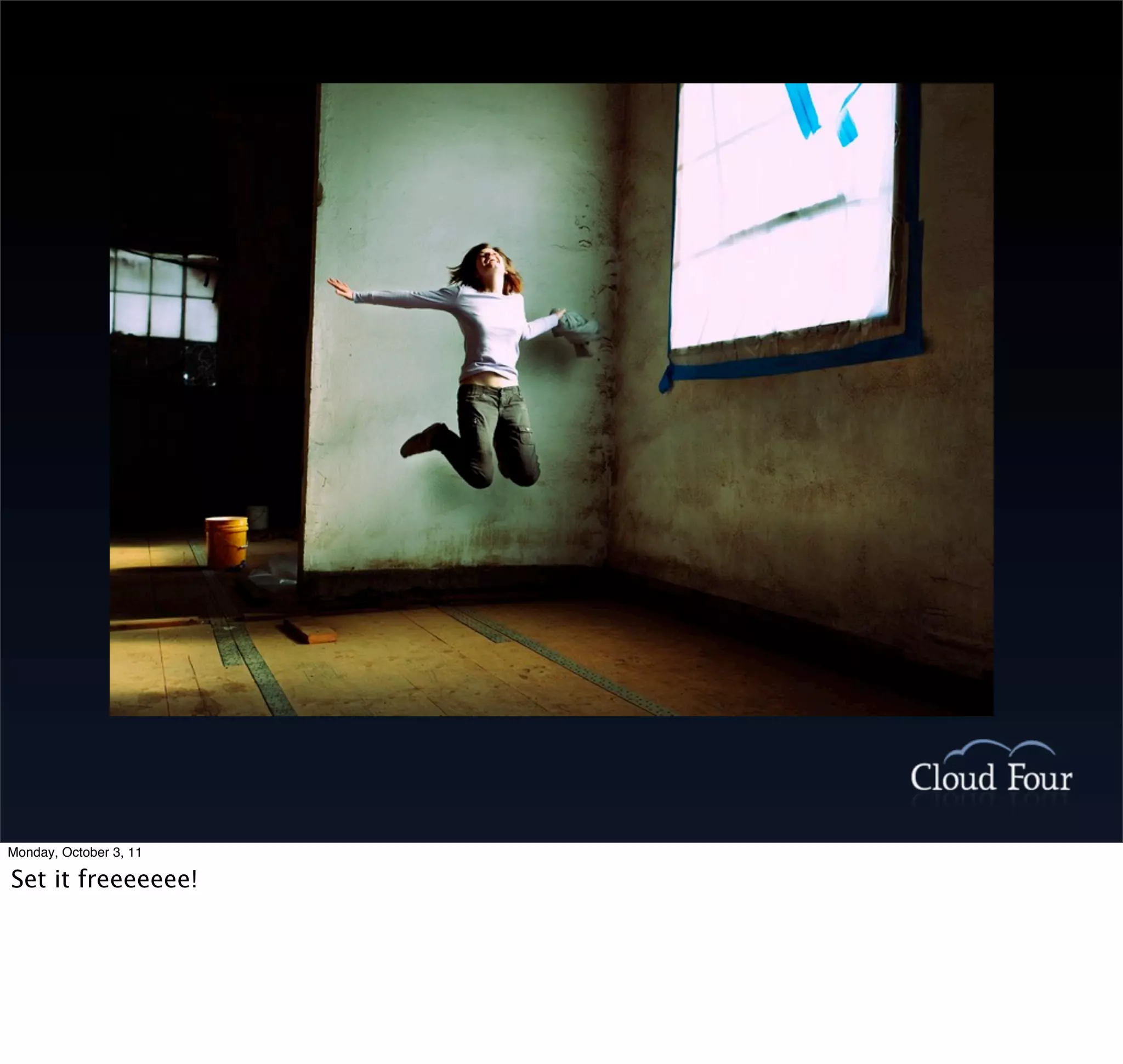 Monday, October 3, 11

Set it freeeeeee!
 