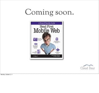 Crap! It doesn't look quite right, or, how I learned to stop worrying and set my mobile web sites free