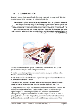 O tabernáculo e sua interpretação