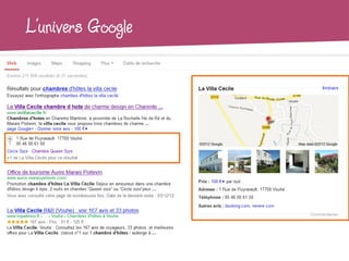 L’univers Google
 