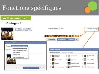 Fonctions spécifiques
Les Evénements :
Partagez !

 