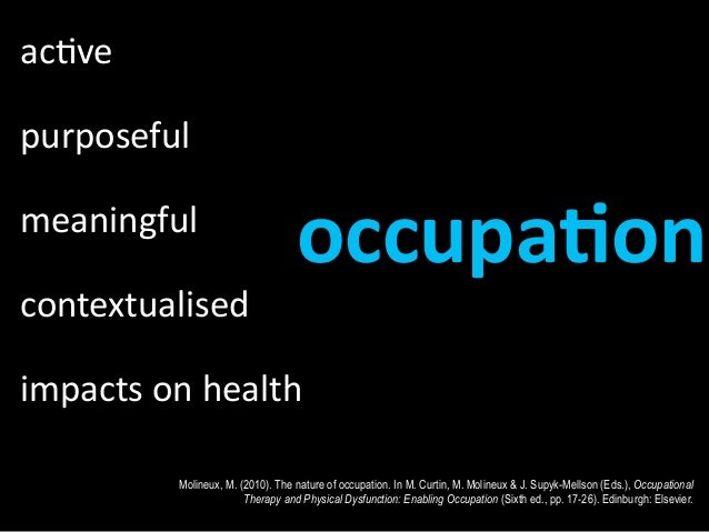 Image result for Occupation based practice