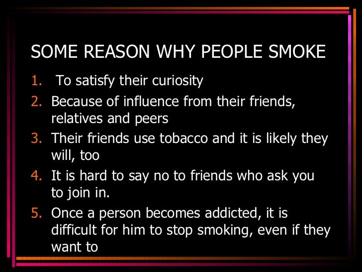 Smoking and Tobacco Use