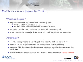 General presentation of OTB | PDF