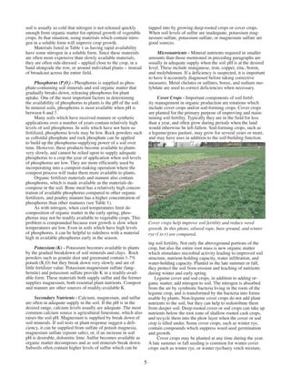 Organic Vegetable Production ~ Purdue University | PDF