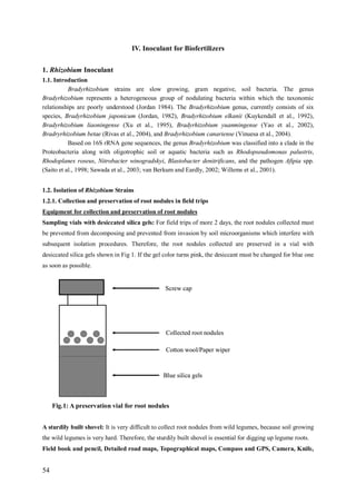 Biofertilizer Production and Application