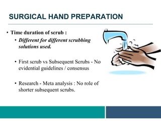 First Scrub Opearation theatre Etiquette | PPTX