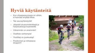 Lasten ja nuorten pyöräilytoimintaa Oulun seudulla