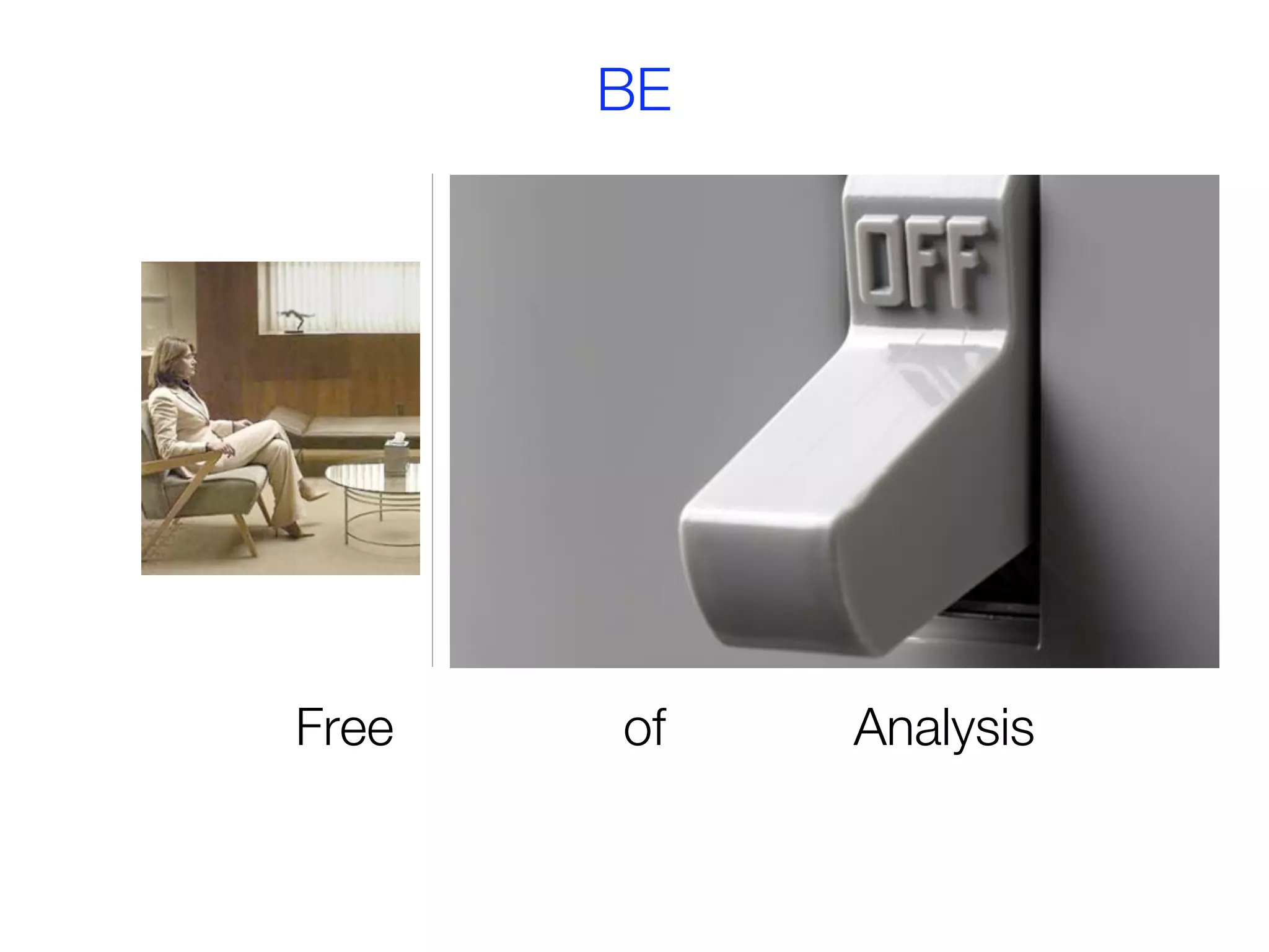 BE




Free   of   Analysis
 