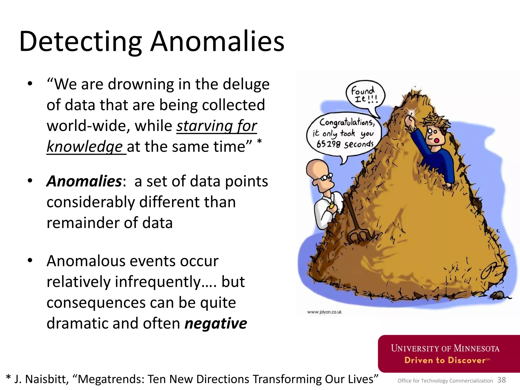 OTC Data Mining Anomaly Detection Methods | PPT