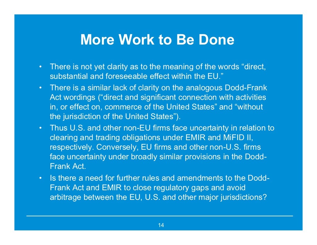 OTC Derivatives Pervasive Regulatory Changes And Impact On Market Pa 