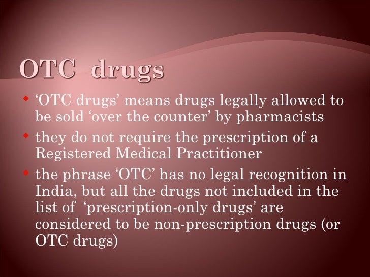 Otc in india