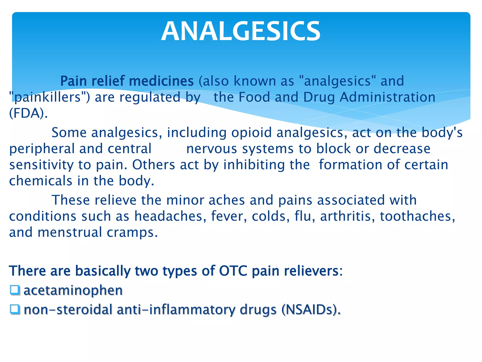 Curated visual reference: Visual Reference: Rational Use Of Otc Medications
