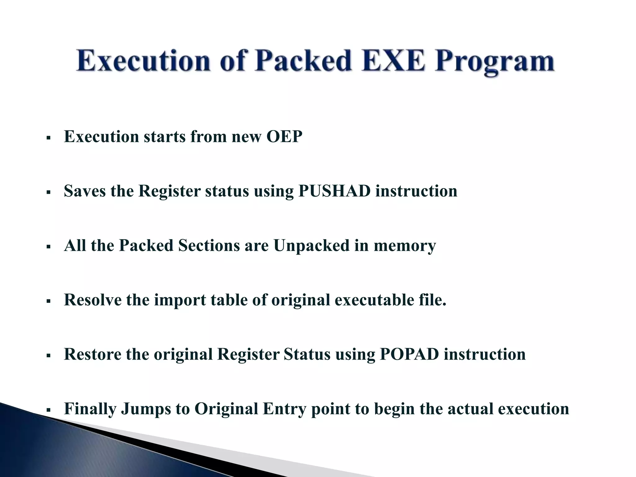 Reversing malware analysis training part7 unpackingupx | PPTX