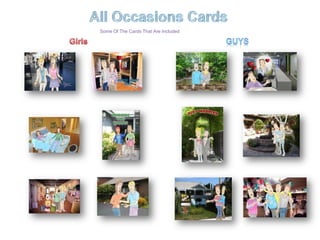 Some Of The Cards That Are Included
 