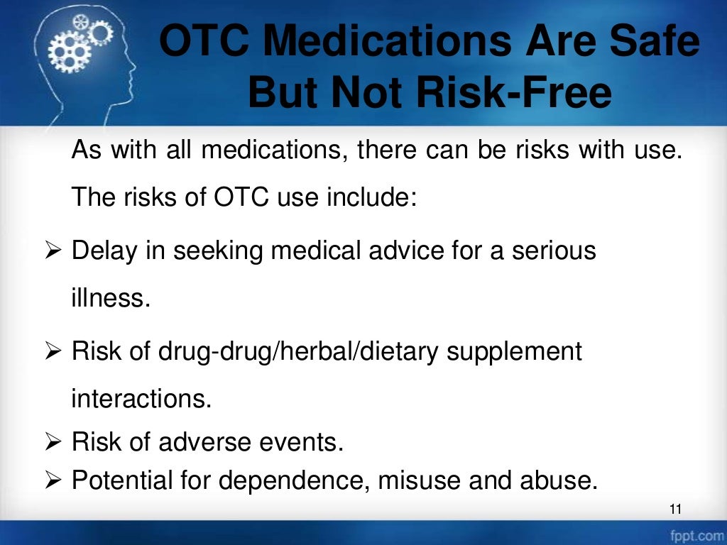 Over the Counter drugs vs Prescription Drugs