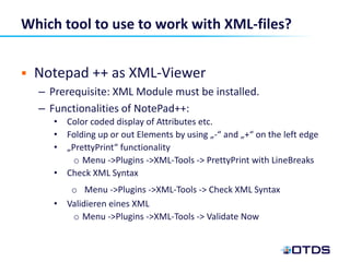 OTDS workshop: Introduction to the Open Travel Data Standard | PPTX