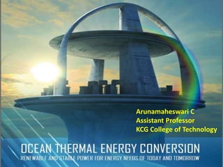 Arunamaheswari C
Assistant Professor
KCG College of Technology
 