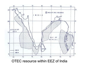 OTEC resource within EEZ of India
 
