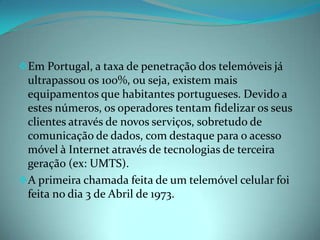 O TelemóVel E A Sua EvoluçãO