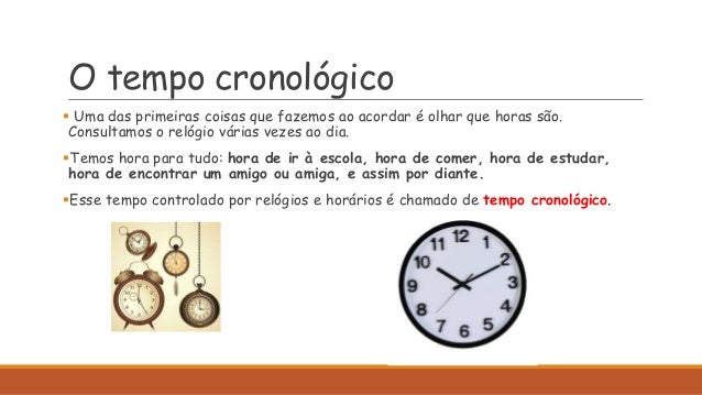 O tempo