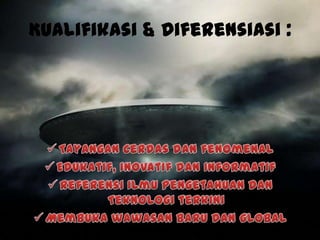 Kualifikasi & Diferensiasi :
 